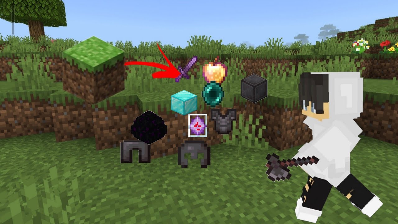 DIRT BLOCKS GIVE OP LOOT | GAMERFLEET 