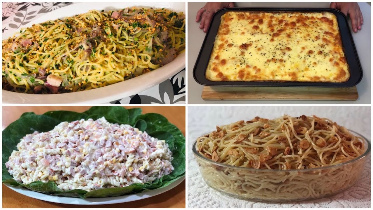 04 RECEITAS DE MACARRÃO DE RESTAUARNTE
