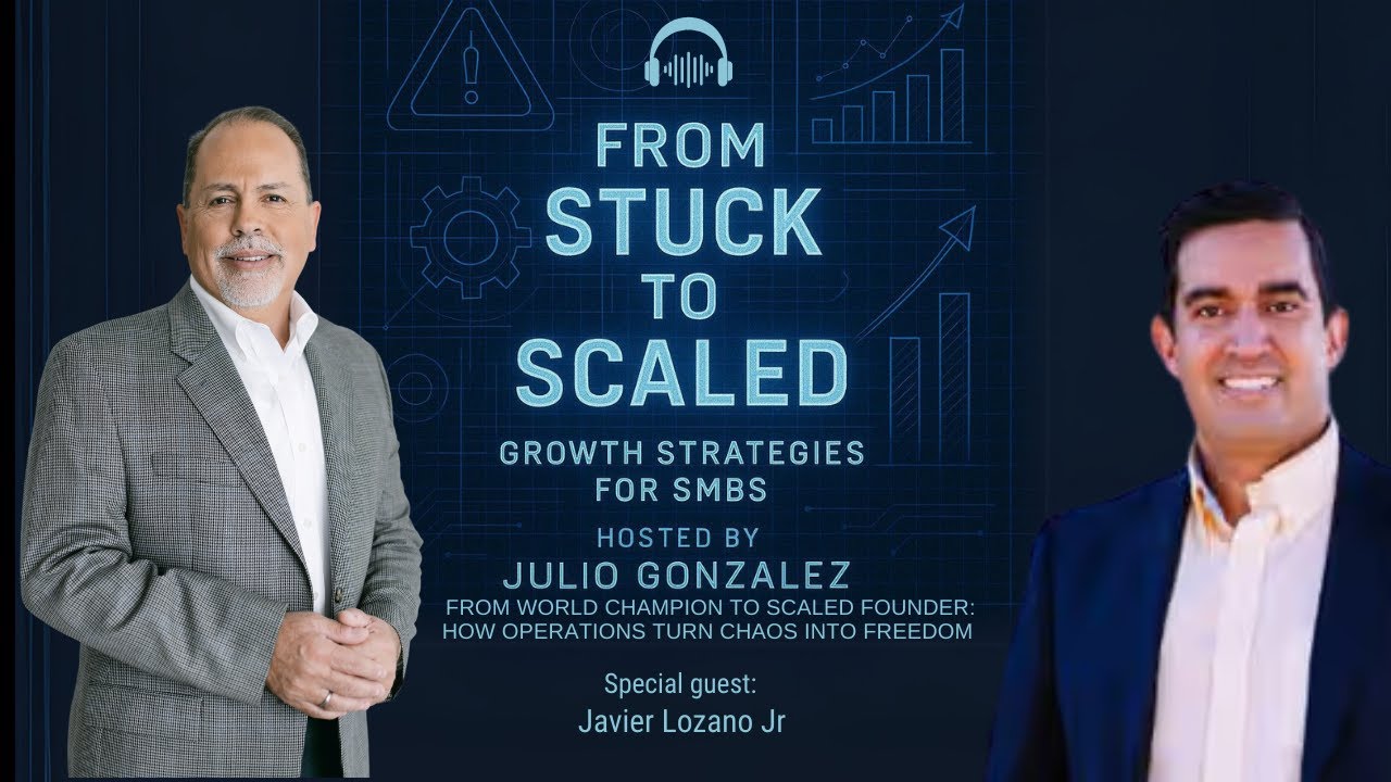 From World Champion to Scaled Founder: How Operations Turn Chaos Into Freedom