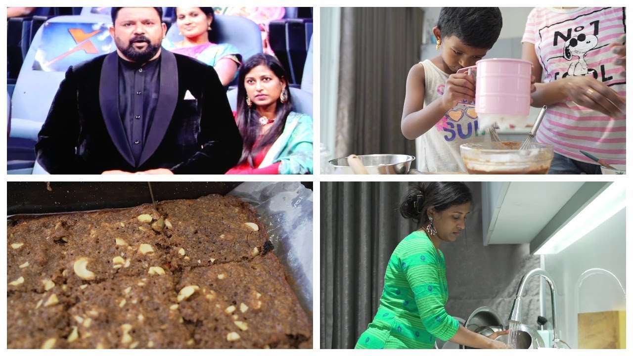 Guess who are back/Neeya naana vlog pictures/Fudgy brownie recipe/Christmas cake recipe