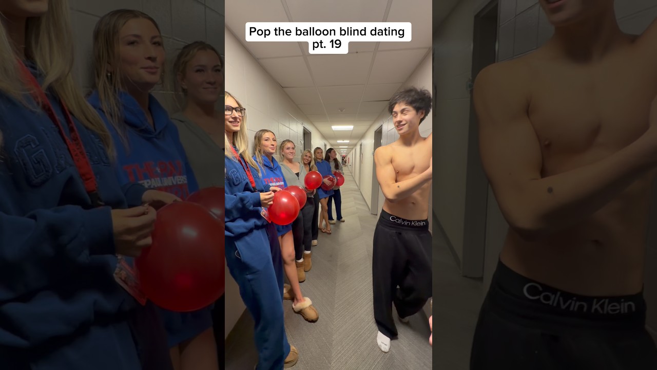 Pop the balloon blind dating pt. 19 #fyp #viral #funny