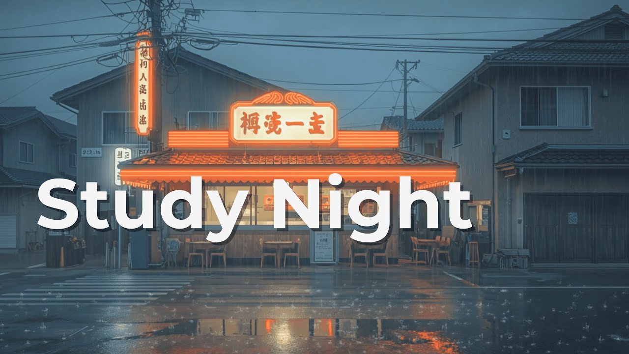 Study Lofi Night 📚 Chill Beats to Help You Focus
