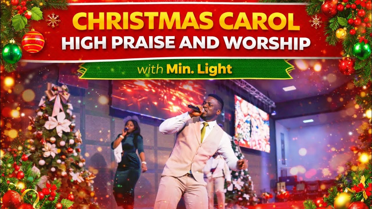 CHRISTMAS CAROL HIGH POWERED PRAISE AND WORSHIP MOMENT WITH MIN LIGHT (WCIBUK CHOIR) #christmaschoir