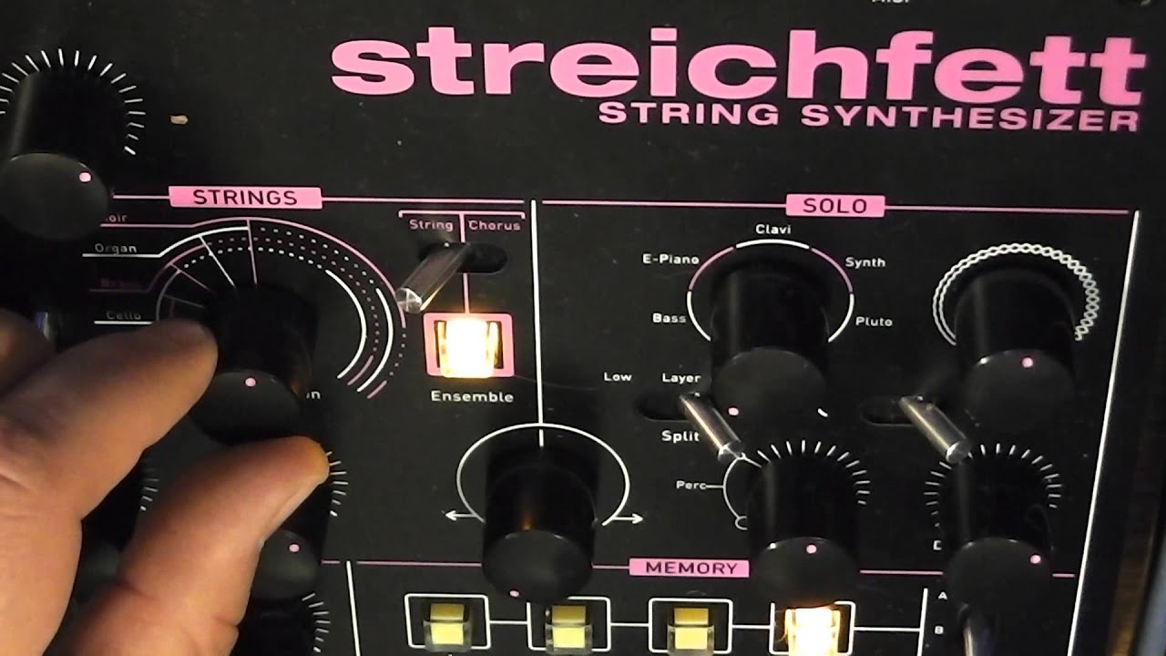 Waldorf Streichfett: basic sound (part 1)
