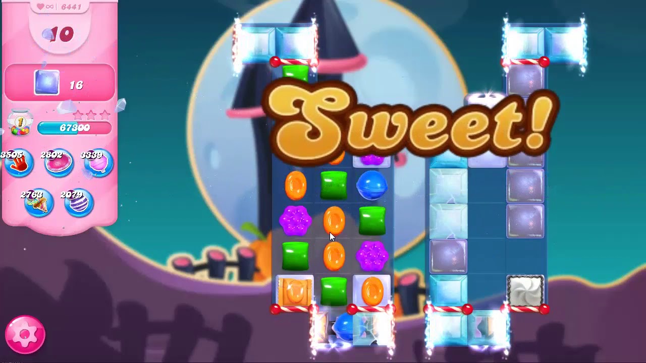 Candy Crush Saga LEVEL 6441 NO BOOSTERS