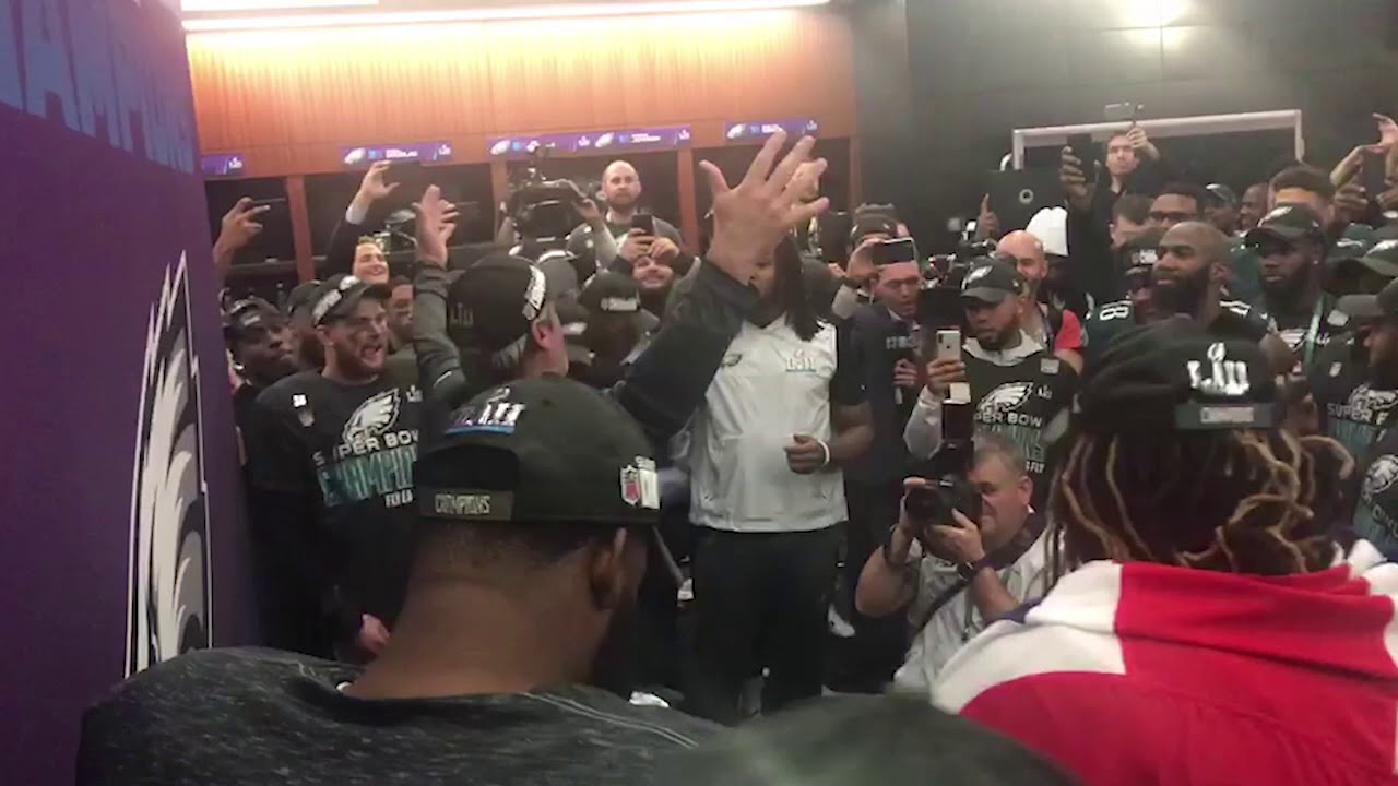Eagles' Doug Pederson's speech after Super Bowl