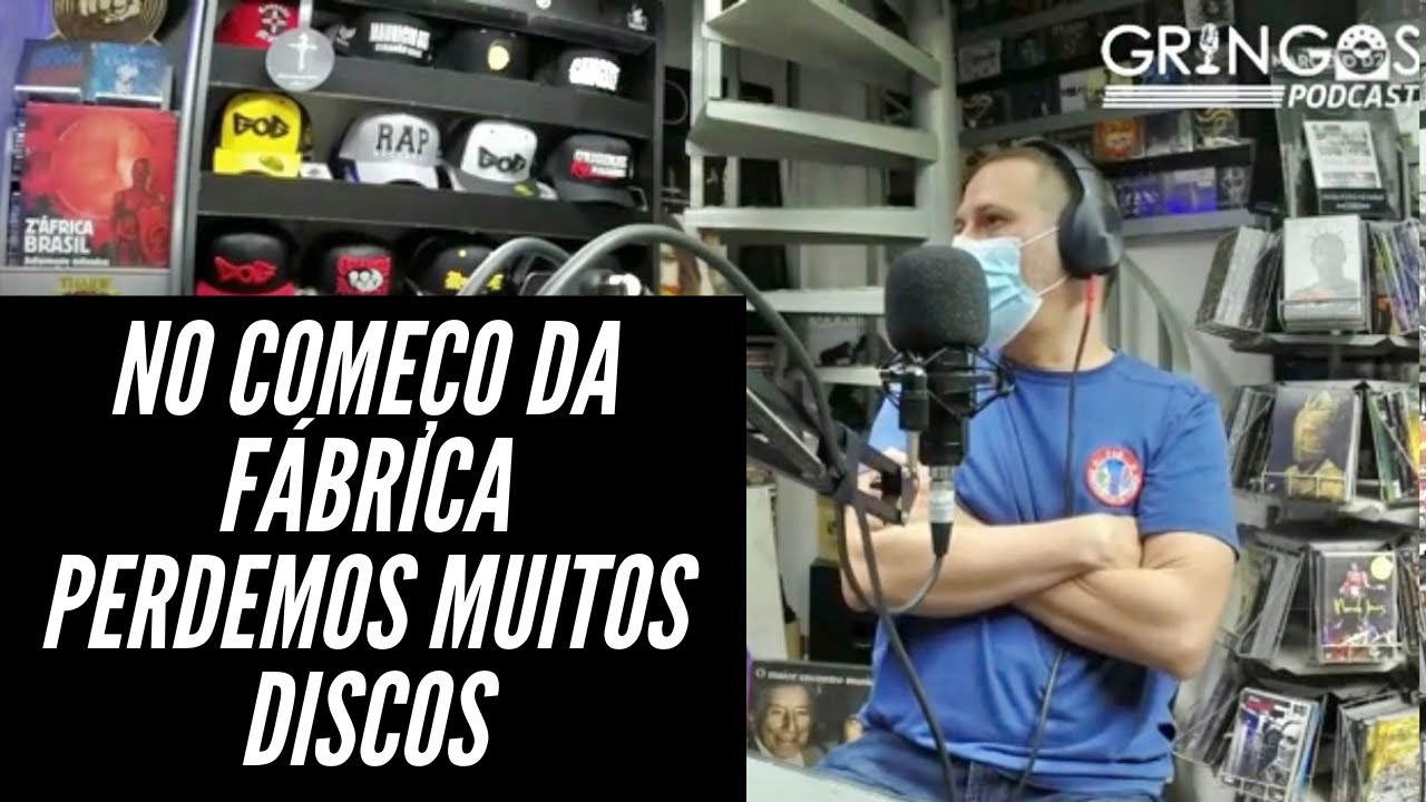 MICHEL VINIL BRASIL:  ESTRAGUEI MUITOS DISCOS QUANDO A FÁBRICA ESTAVA COMEÇANDO | Cortes do Gringos