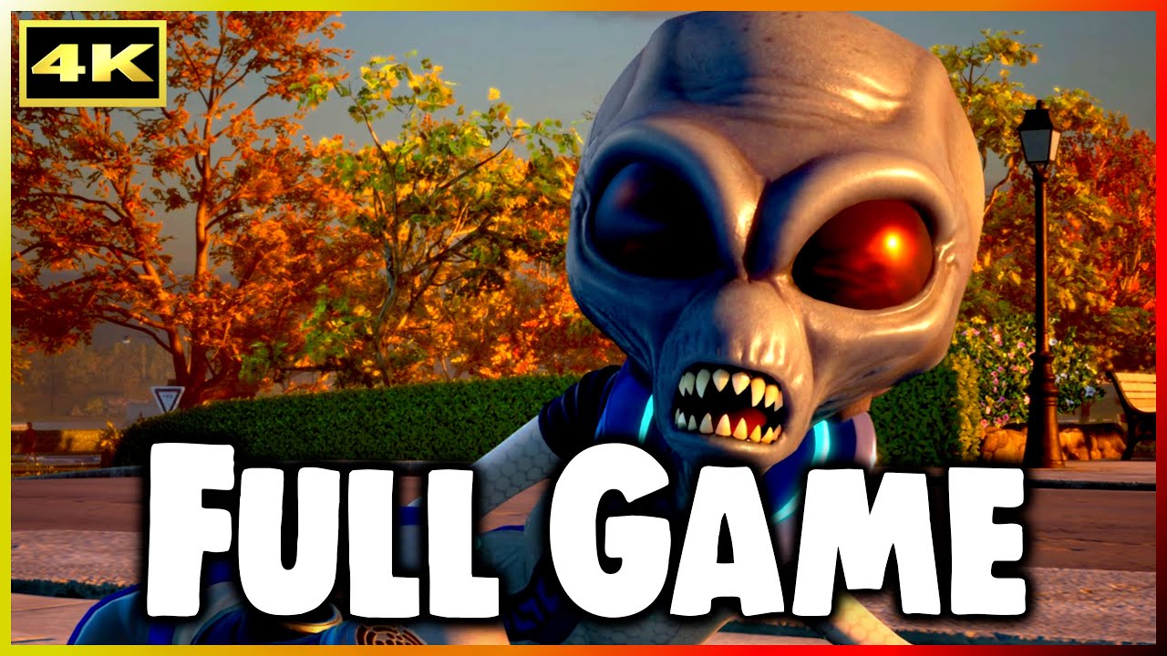DESTROY ALL HUMANS REMAKE Gameplay Walkthrough (FULL GAME) PS5 4K Ultra HD - No Commentary