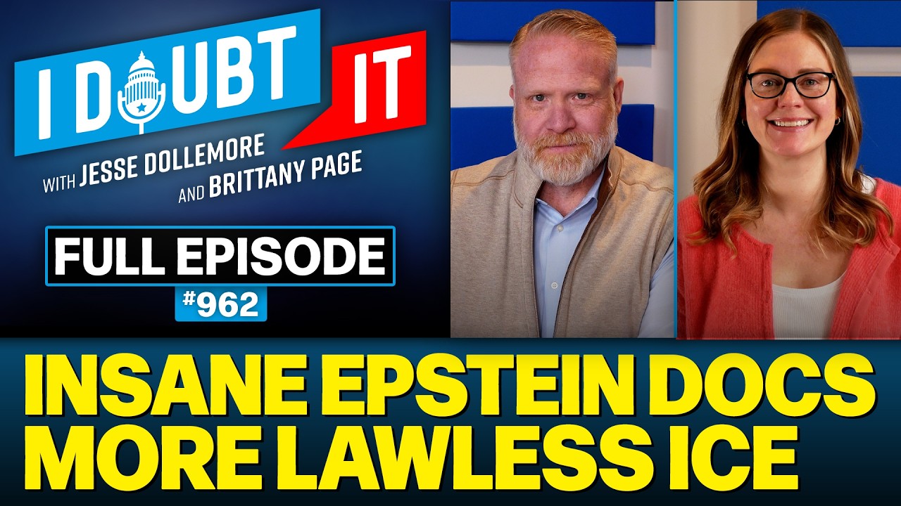 962 - Epstein's Pals Revealed, ICE's Lawlessness, and A$$hole of Today feat. Brooke Rollins!