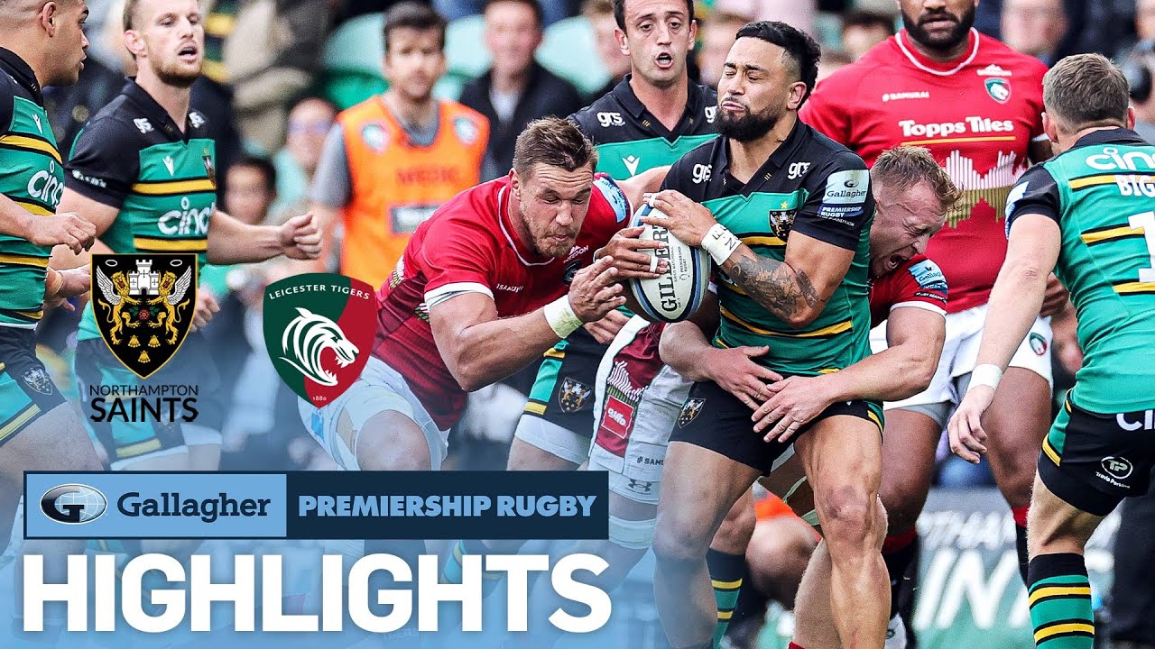 Northampton v Leicester - HIGHLIGHTS | Superb Comeback! | Gallagher Premiership 2022/23