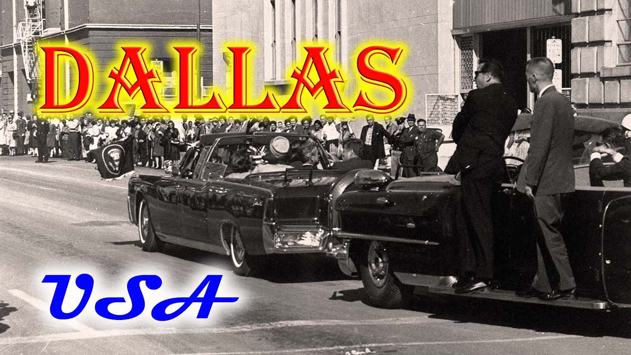 Old photos of Dallas, Texas, USA