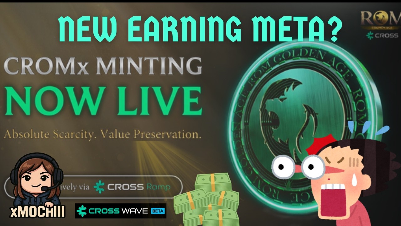 CROMX Minting is LIVE on CROSS | ROM Golden Age Just Changed the Game