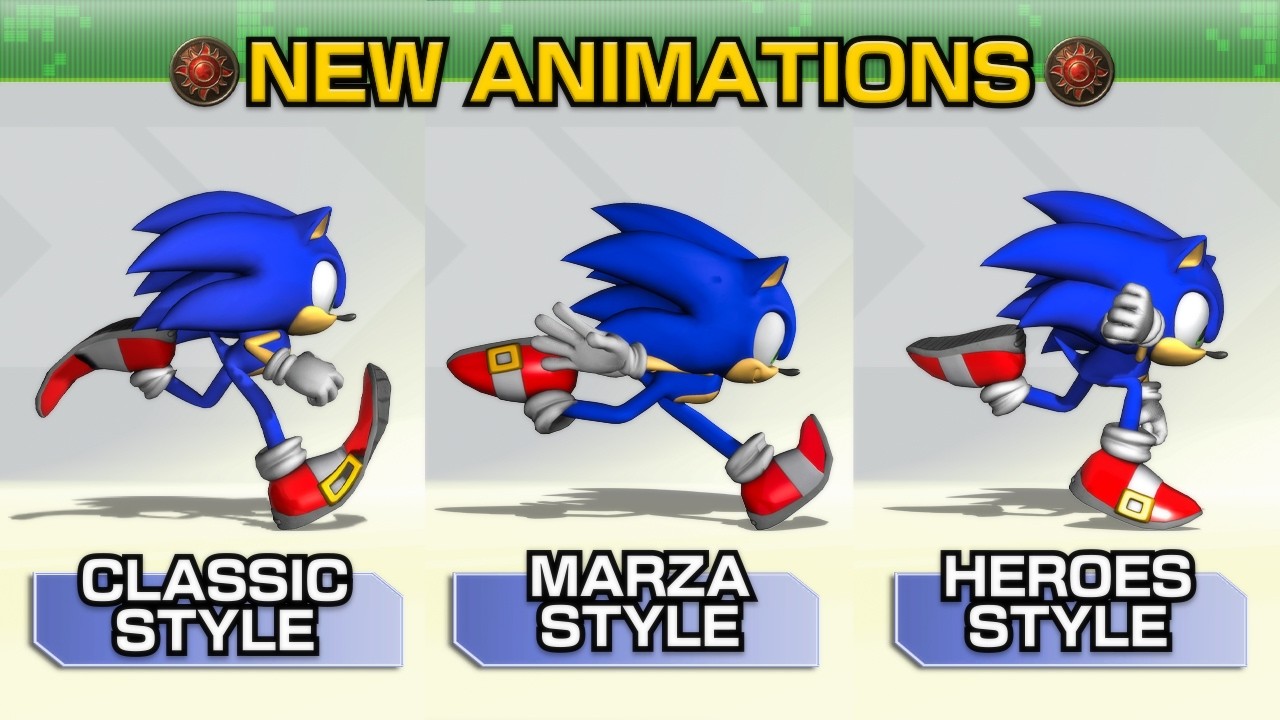 New Running Animations in Sonic Unleashed