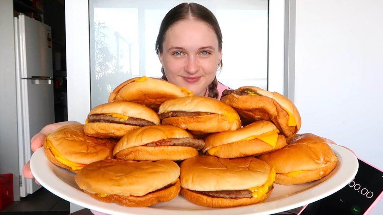 10 McDonald’s Cheeseburger Challenge