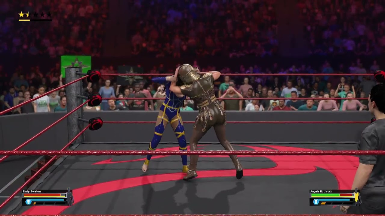 WWE 2K25:  WMAC:  Season 2: Episode 227:  Fight 3:  Blademaster v Hollywood