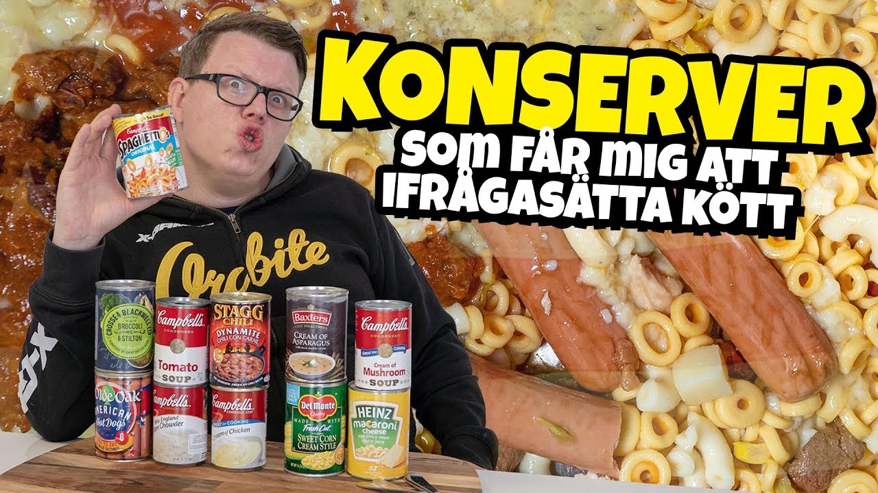 Konservburkar från Tasty America | Smaktest
