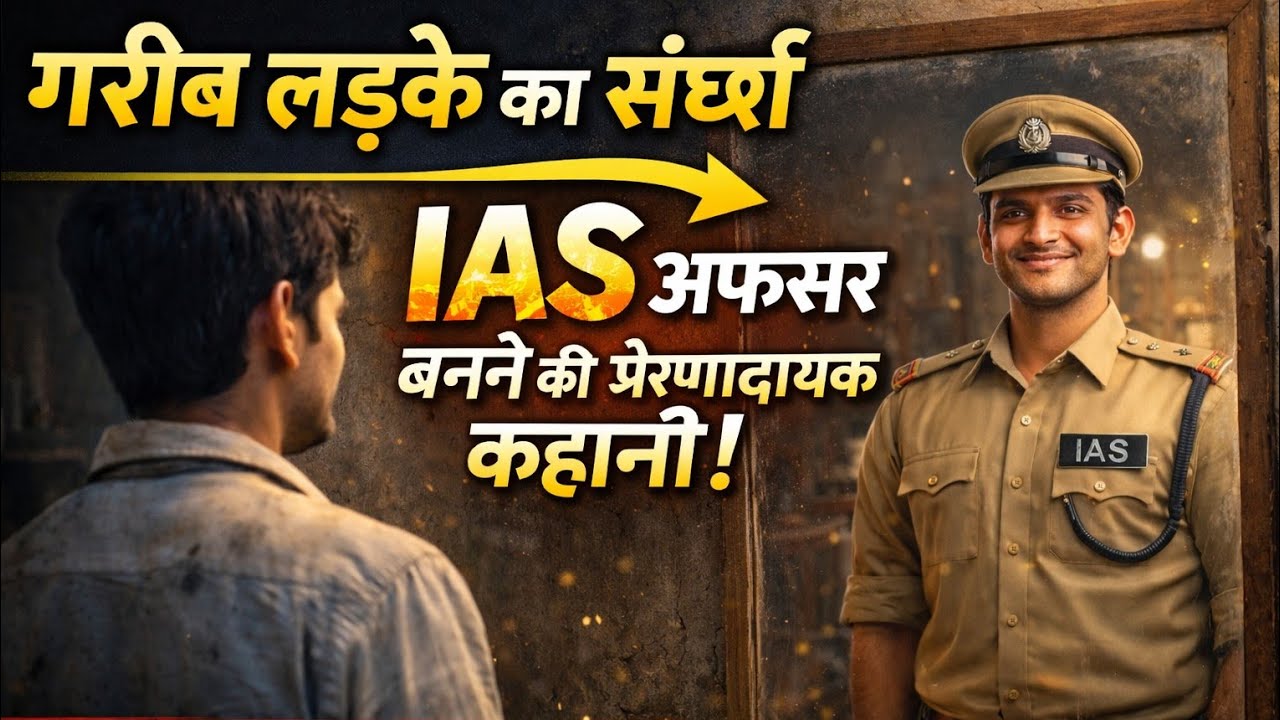 जो हार नहीं मानता वही जीतता है | गरीब लड़के की IAS यात्रा