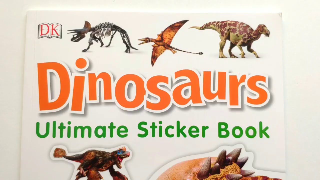 DK Dinosaurs Ultimate sticker book