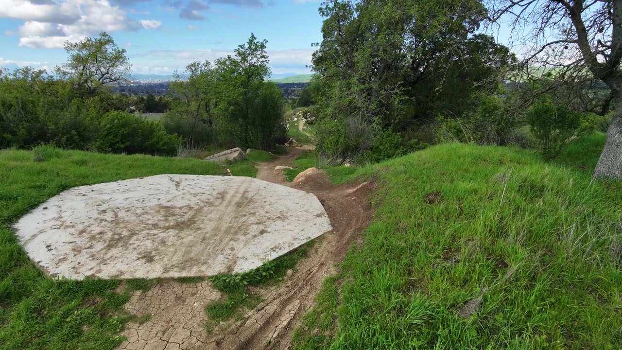 testing DJI Neo 2 - cycling mode (part 4, lost it's subject)