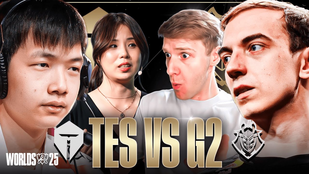 G2 VS TES - CAN EU MAKE IT TO SEMI? FT ASHLEY KANG - WORLDS 2025