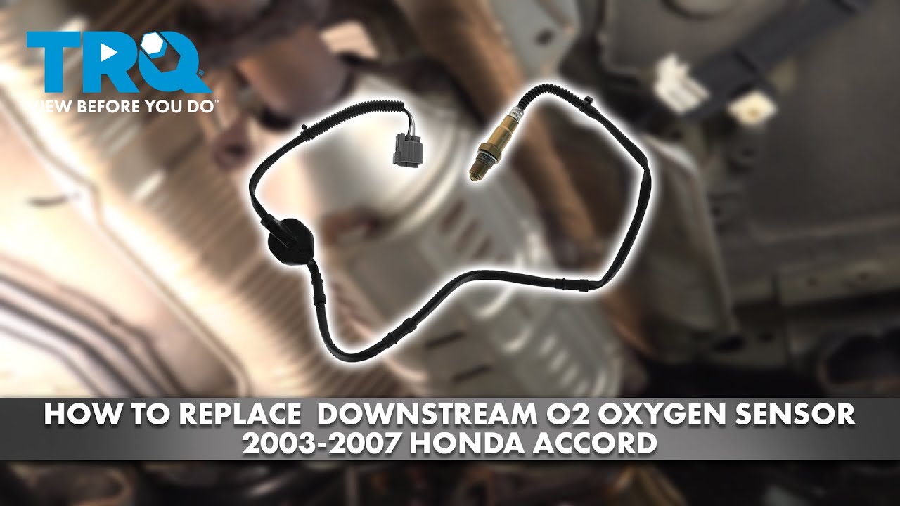 Как заменить датчик кислорода O2 на Honda Accord 2003-2007