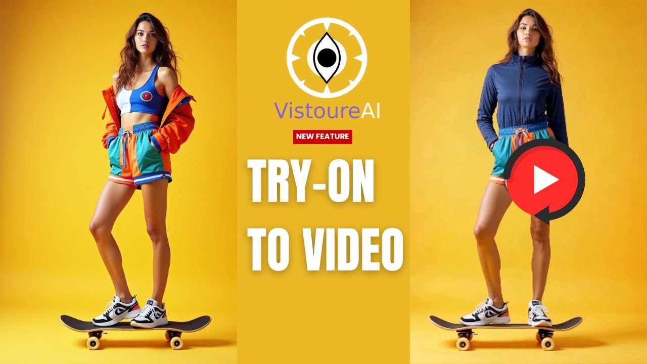 Virtual Try On in Motion | VistoureAI Try-on to Video Demo