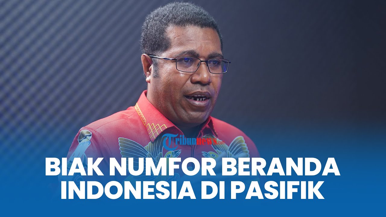 [TRIBUN SERIES] Bupati Biak Numfor: Kami yang Kuasai Pasar Bahan Pangan di Papua