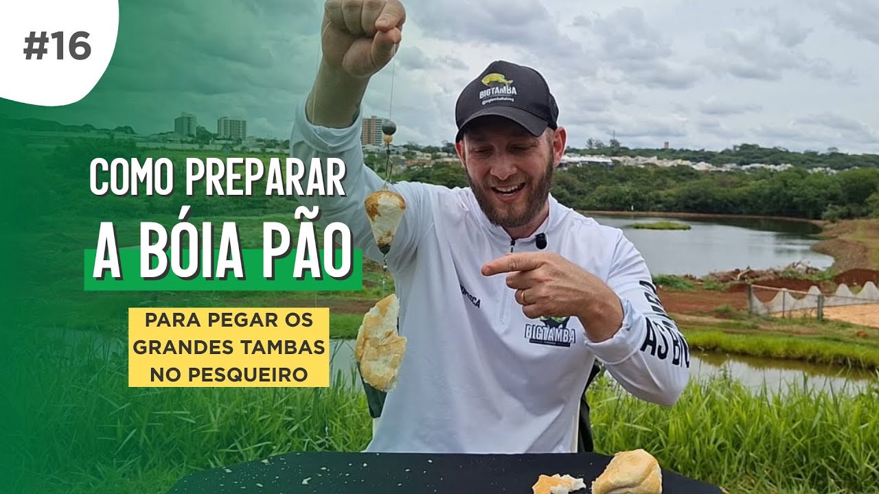 #Dica 16 - Como preparar a bóia pão para pegar os grandes no pesqueiro!