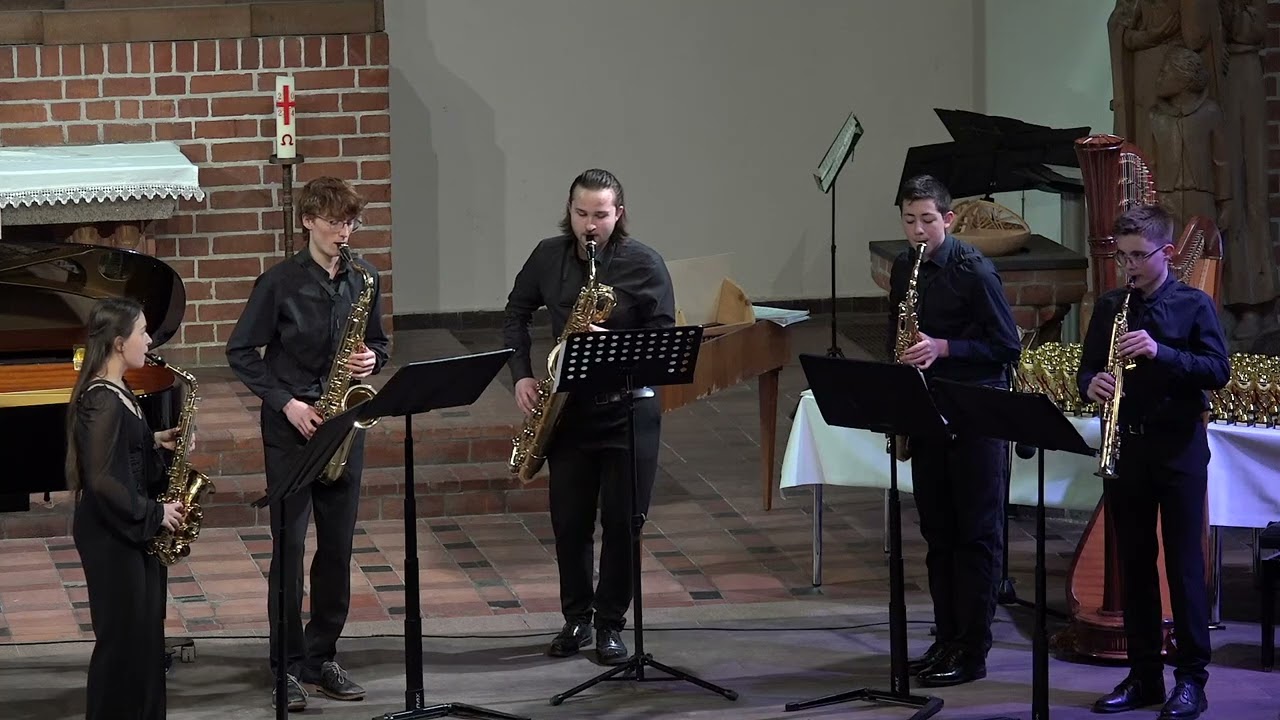 Preisträgerkonzert - Kieler Instrumentalwettbewerb 2025 Saxophon-Quintett: M. Amano - Second Battle