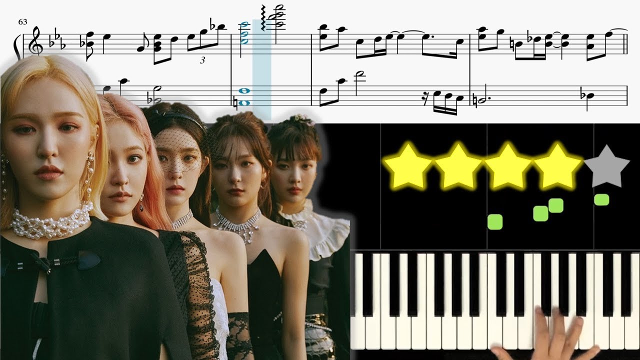 Red Velvet (레드벨벳) - PSYCHO 《Piano Tutorial》 ★★★★☆