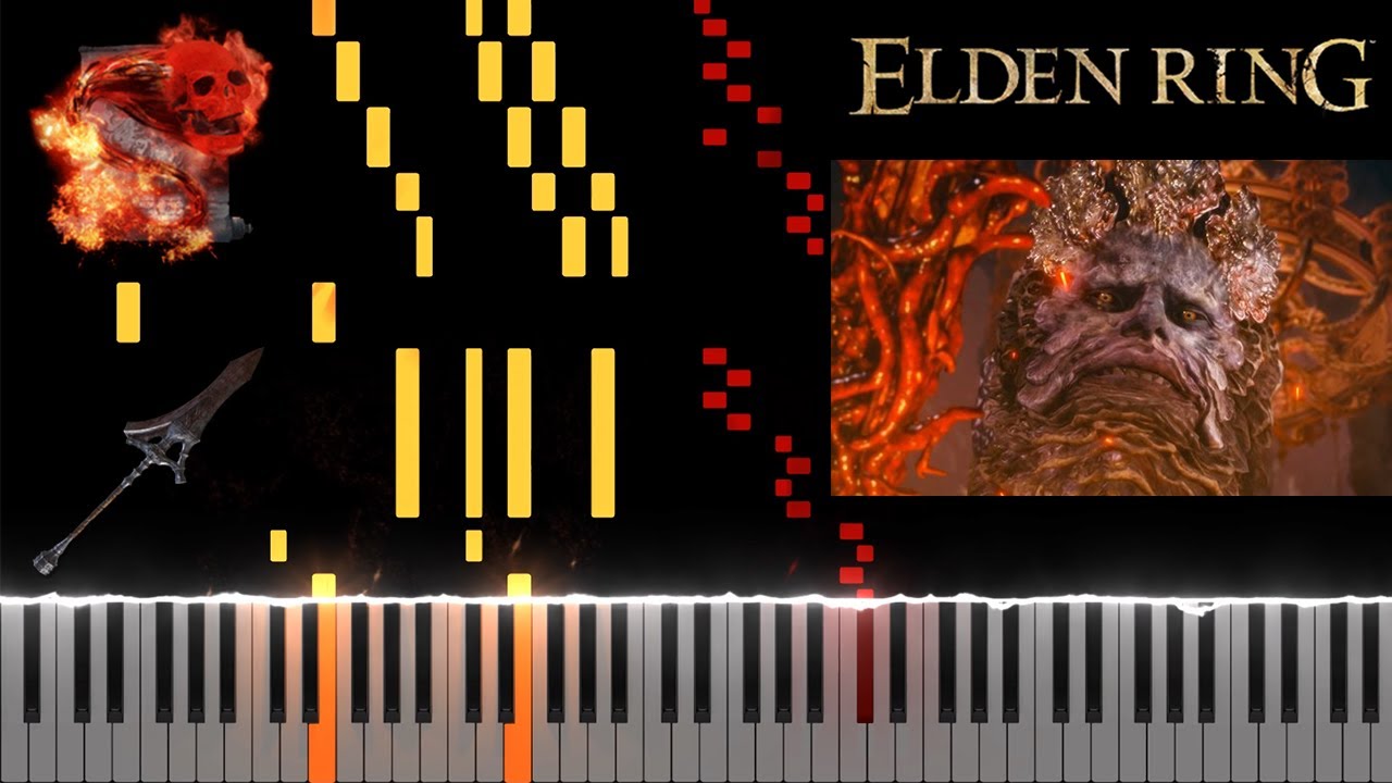 ELDEN RING - God-Devouring Serpent (Rykard's Theme) on Piano