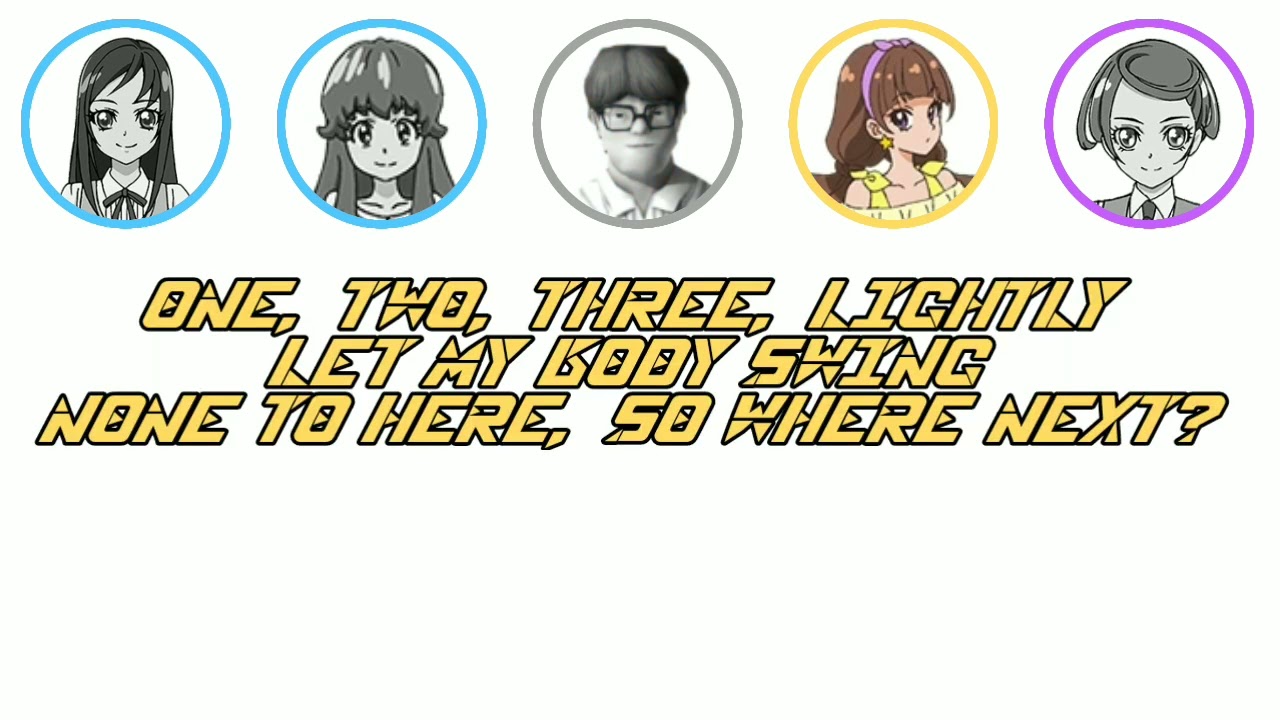 Precure All Stars x Mike - Baggy Jeans (Eng Lyrics)