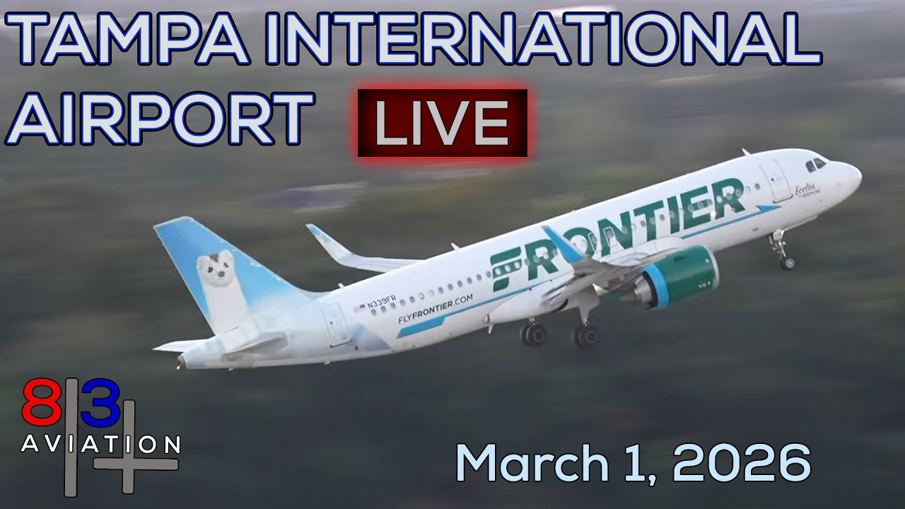 Live from Tampa International Airport - March 1, 2026