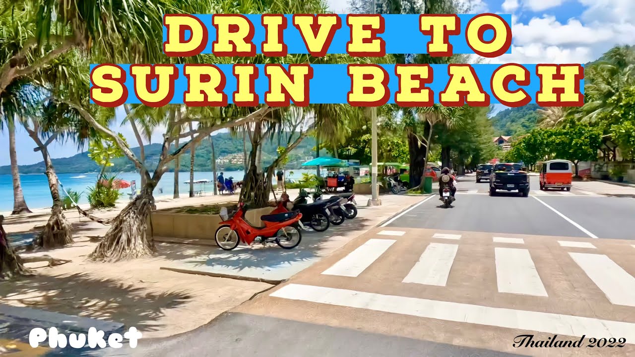 Driving in Phuket | Motor-Bike | Scenic View To The Beach | Thailand 2022