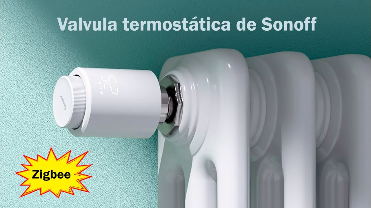 Válvula termostática de Sonoff