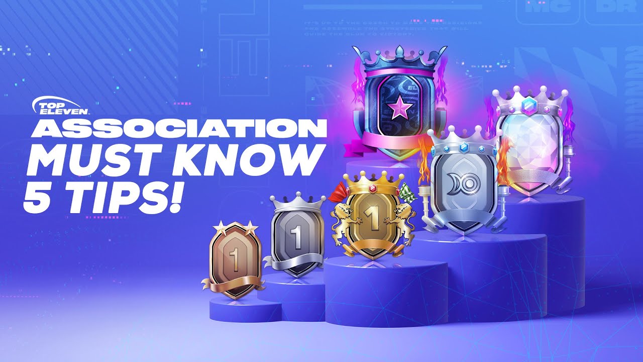 5 MUST KNOW ASSOCIATION TIPS IN TOP ELEVEN 2023 🏆⚽ | Top Eleven 2023