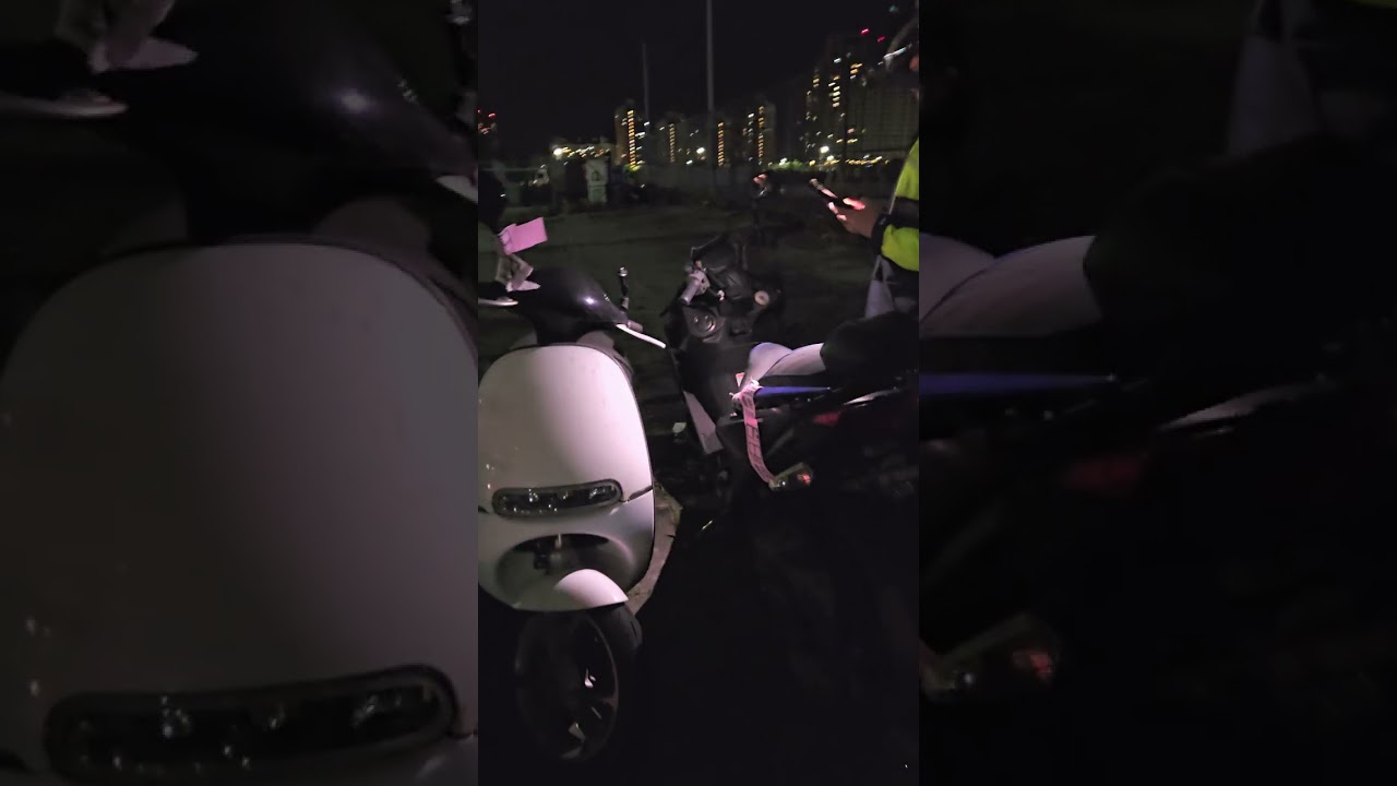 淡水警察取締違停時對無牌車的處理方式