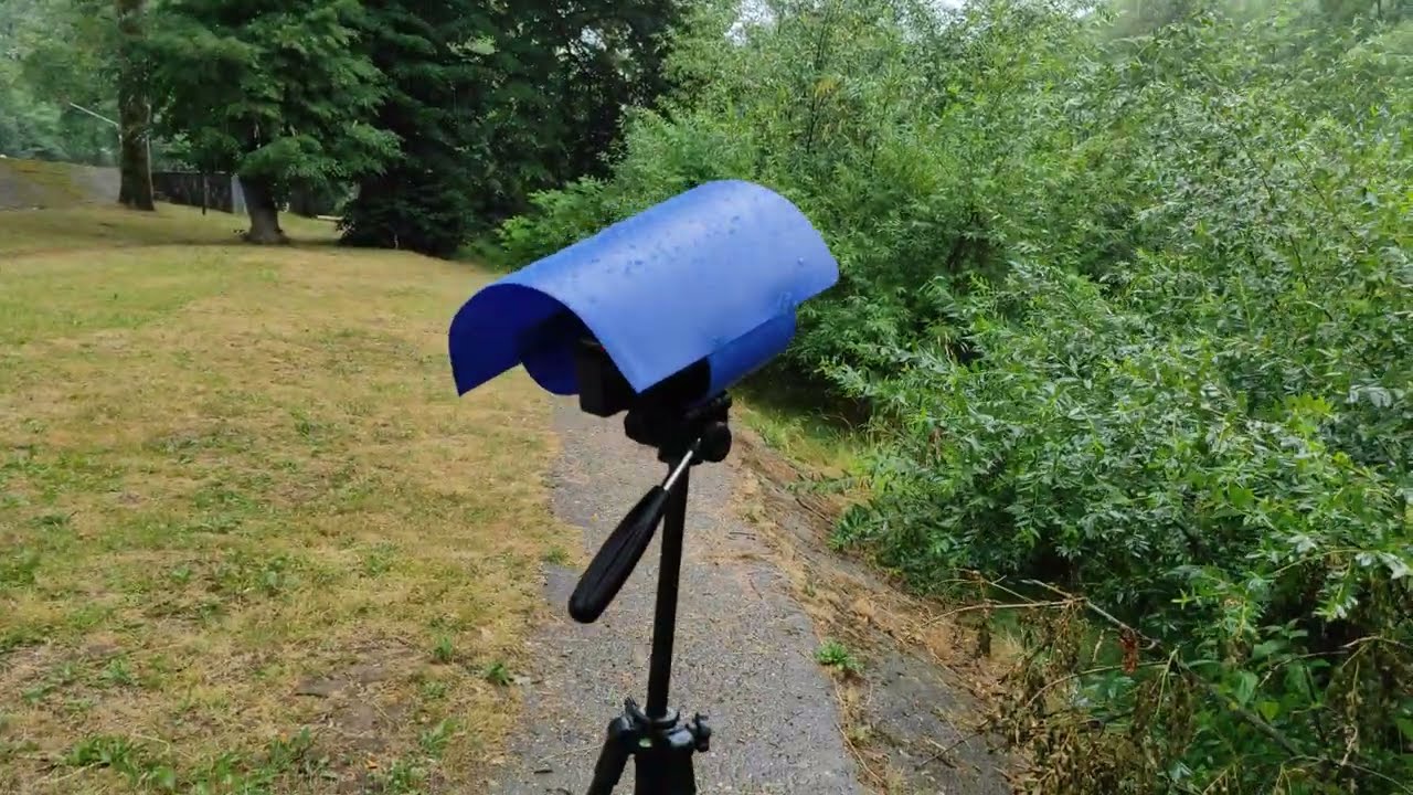 Simple DIY Camera Rain COVER