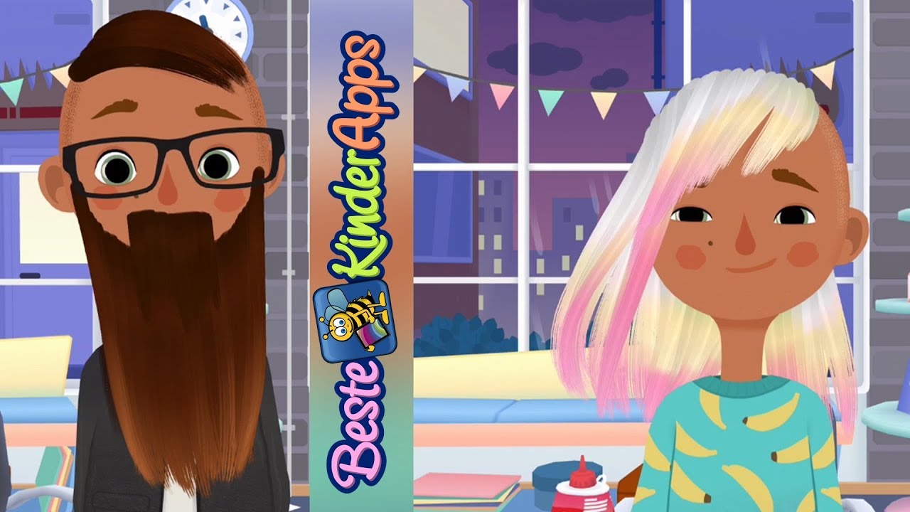 Friseur spielen ✂️ Toca Hair Salon 3 💇  Beste Kinder Apps