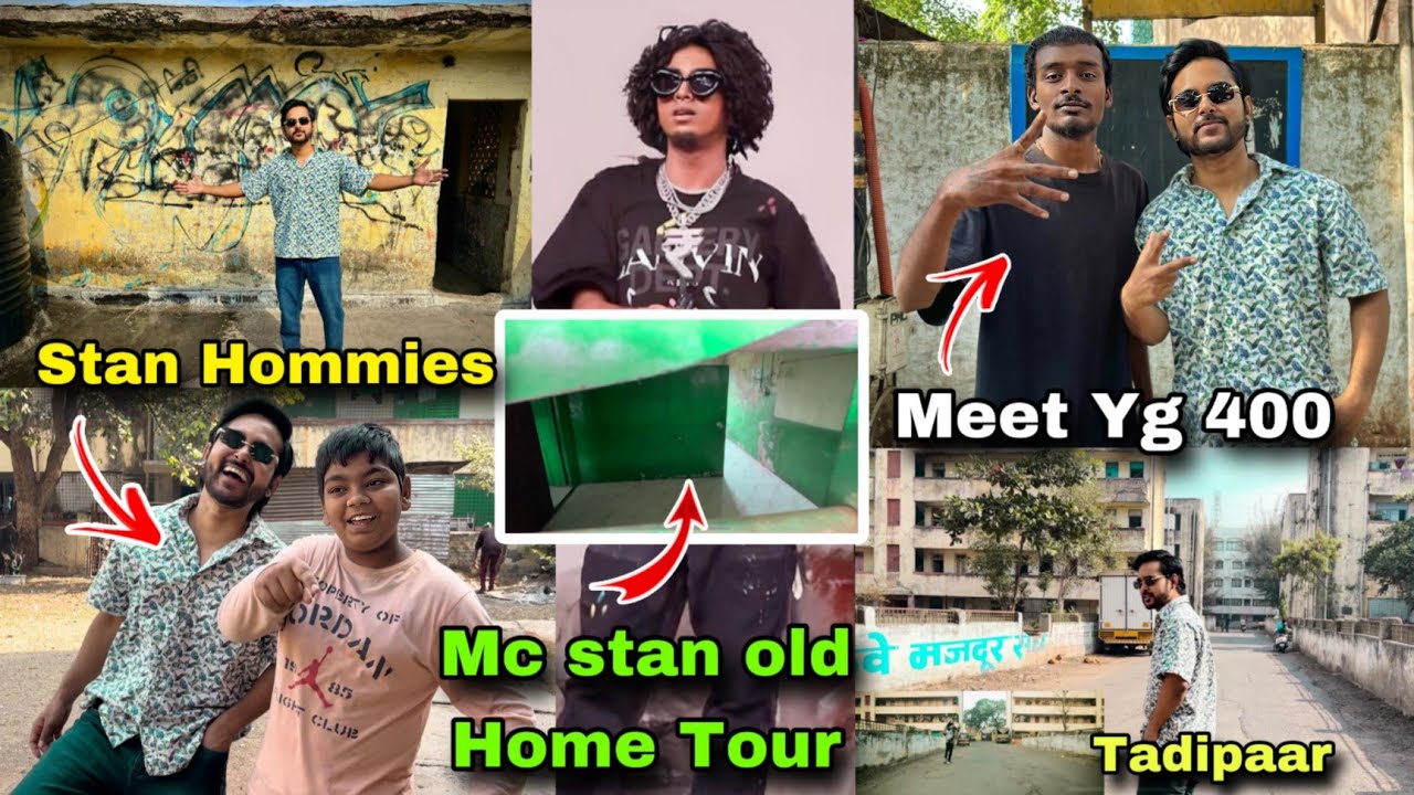 Mc stan Home tour | Mc stan song shoot Tadipaar - Wata - Khuja mat |  Mc stan X homies Yg 400 | vlog
