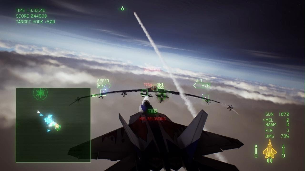Ace Combat 7: Mission 19 - Lighthouse - S Rank - Ace difficulty