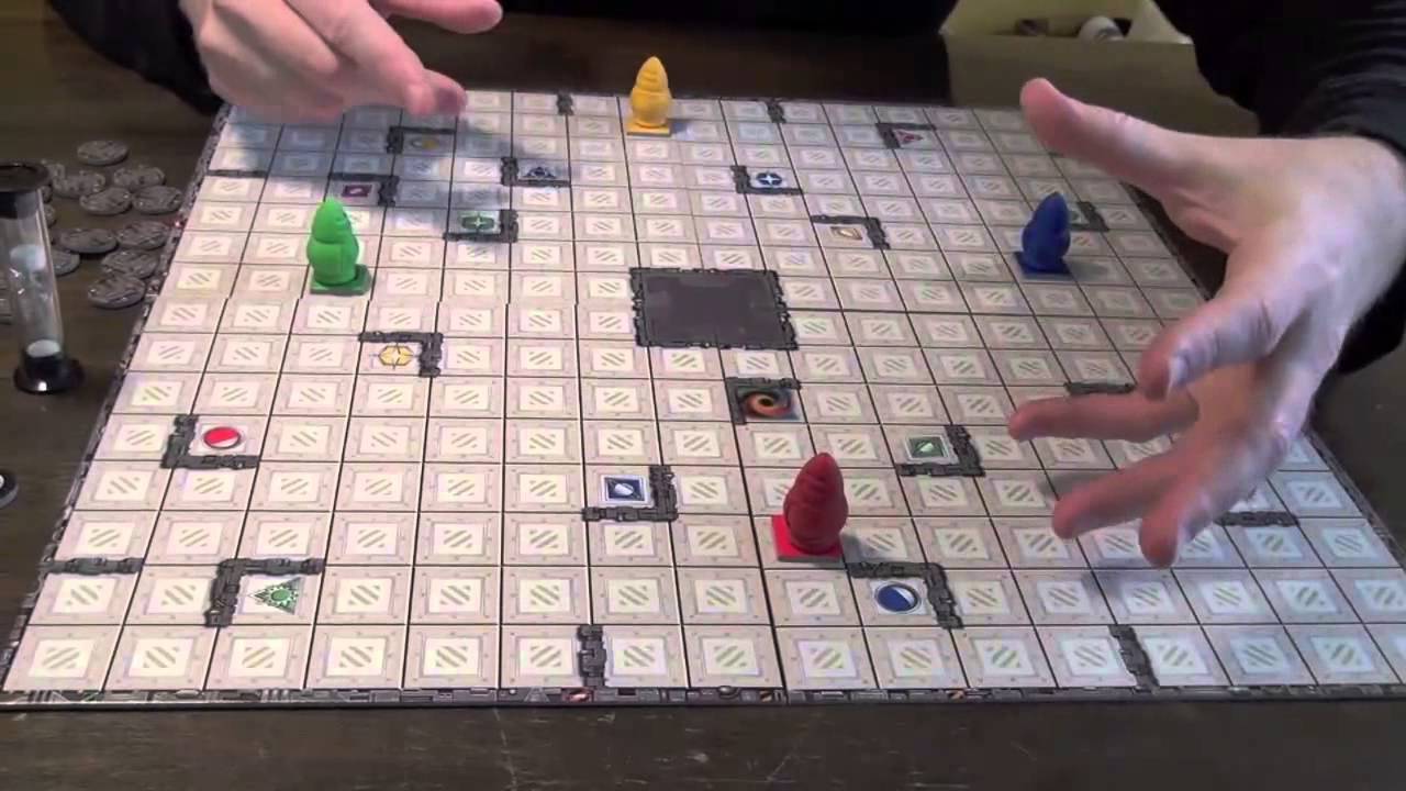 Ricochet Robots rules explanation and overview