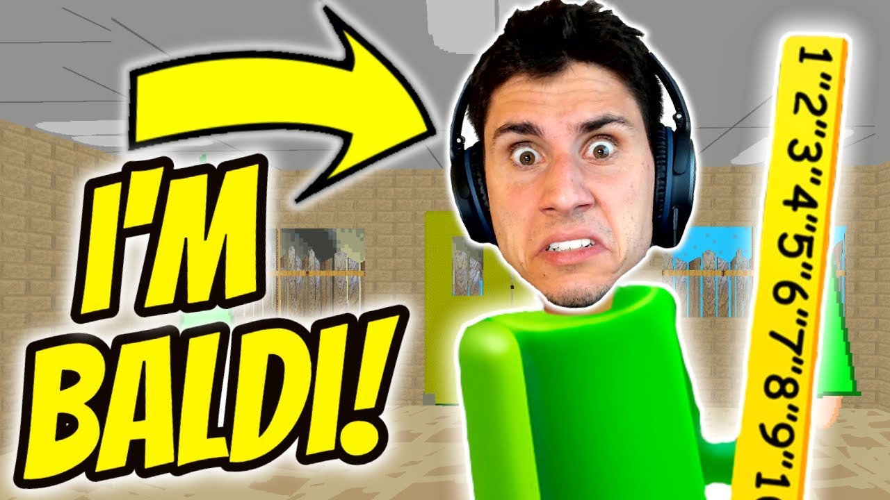 Я В МОДЕ BALDI'S BASICS! | Основы разочарованного геймера