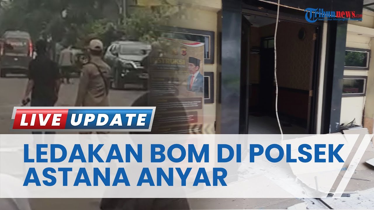 Detik-detik Ledakan Bom di Polsek Astana Anyar Bandung, Sejumlah Polisi Terluka