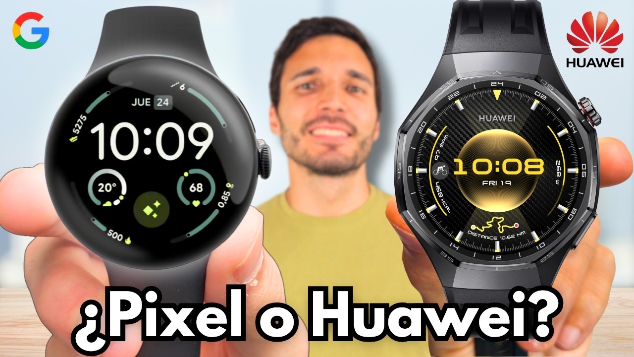 ¡OJO con estos DOS! 💥 Huawei Watch GT 6 Pro vs Pixel Watch 4
