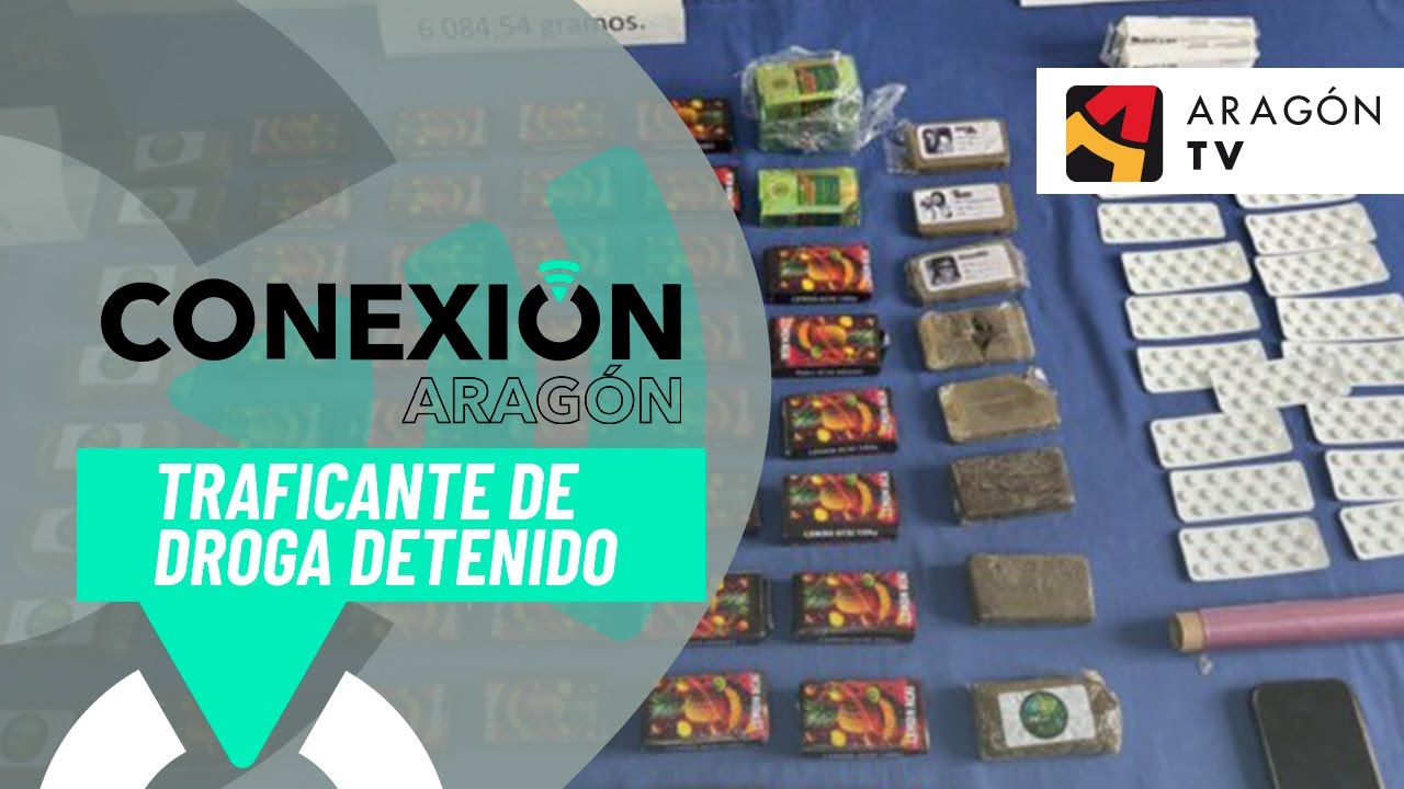 Traficante de droga detenido en Zaragoza