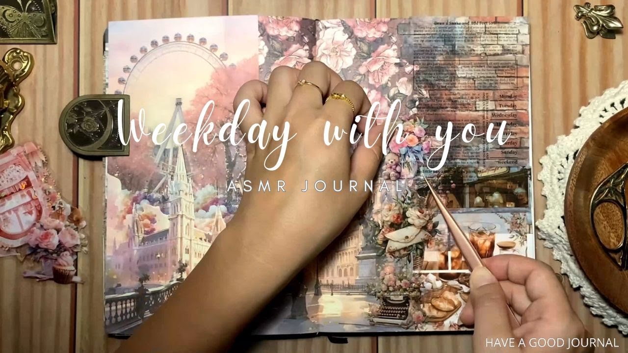 ASMR Journal | Weekday with you | Have a good journal