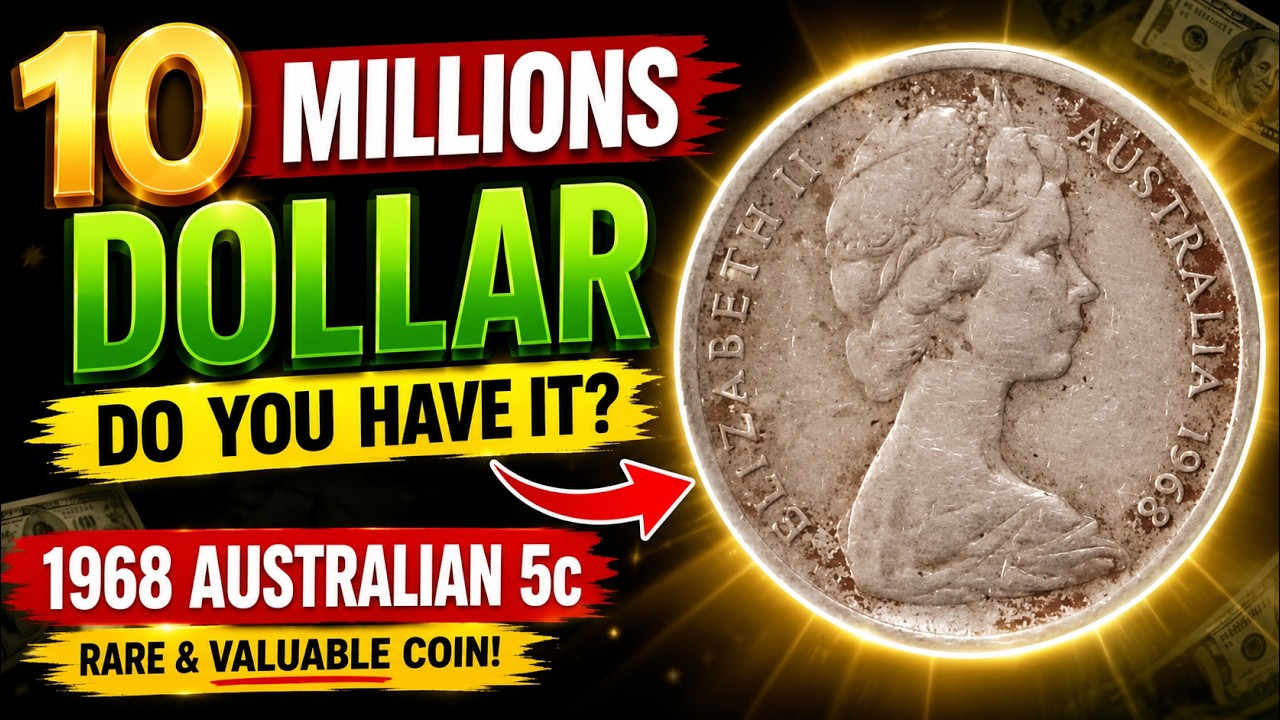 1968 Australian 5 Cent Echidna Coin   Is It Really Worth Millions ?Full History 😱