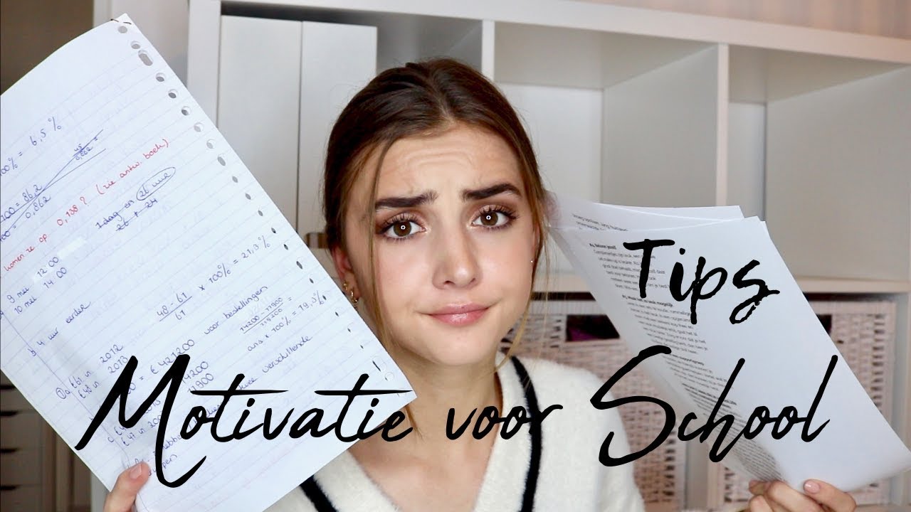 STUDIE MOTIVATIE VOOR SCHOOL | R O S A L I E