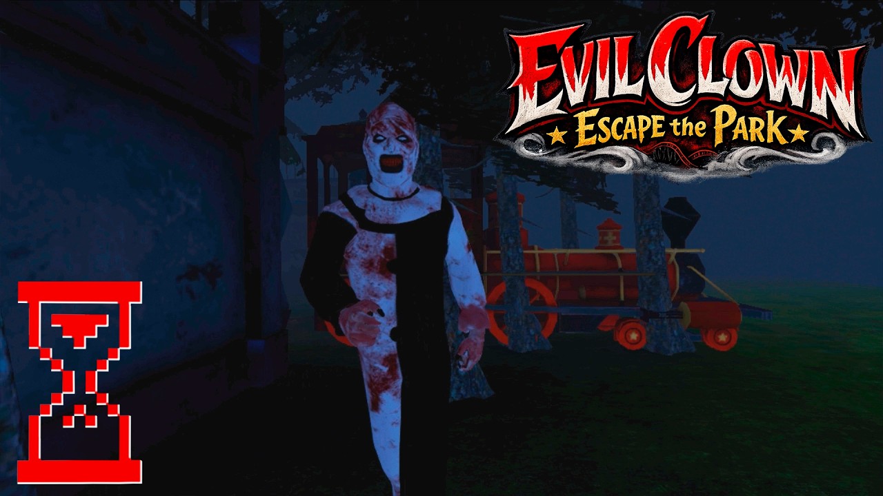Злой клоун прохождение на Поезде | Evil Clown: Escape the Park